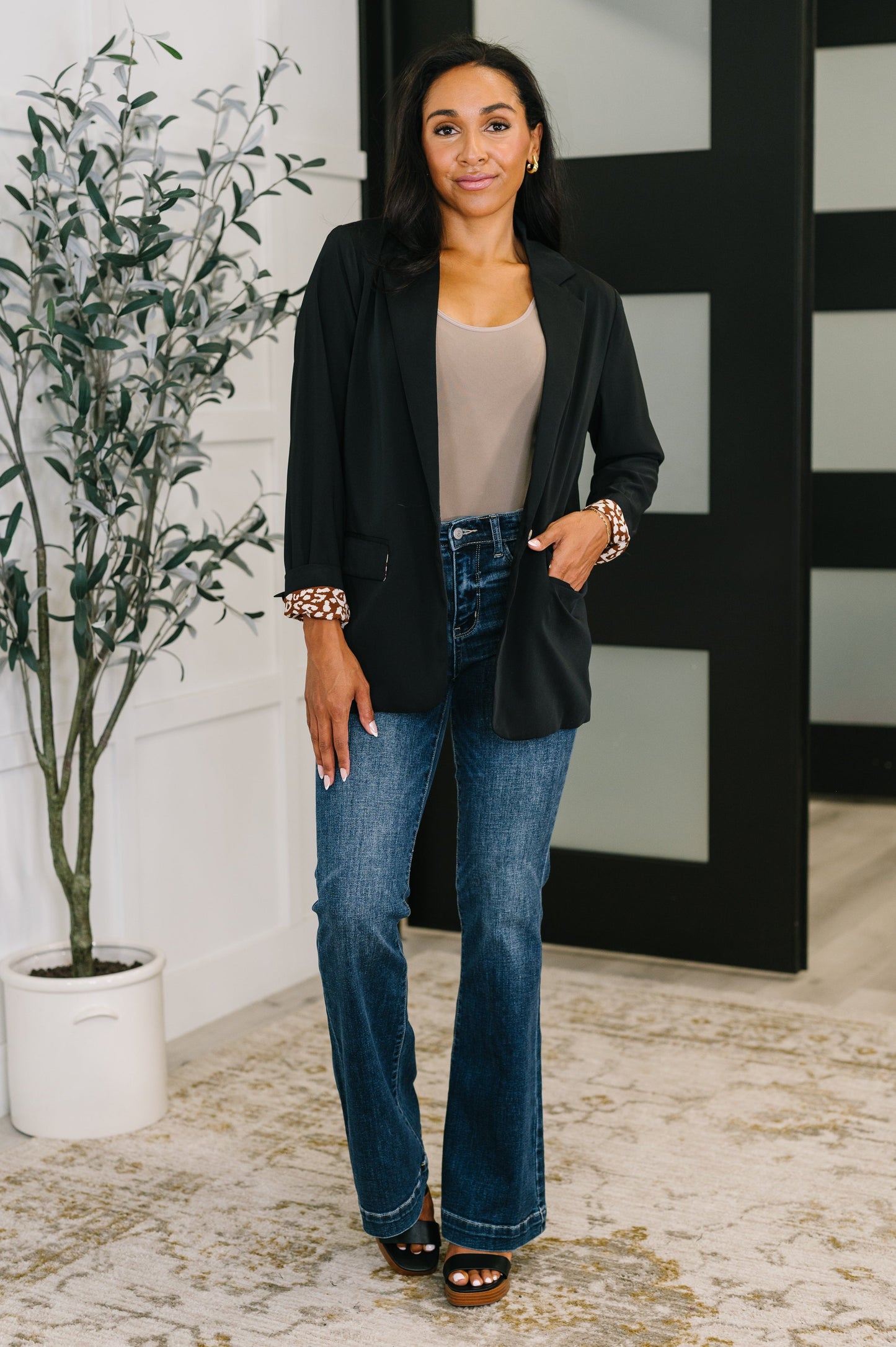 Every Day Blazer in Black